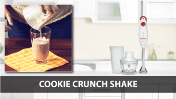 Cookie crunch shake