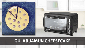 Gulab Jaamun Cheescake